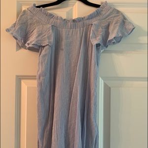 Dress off shoulders